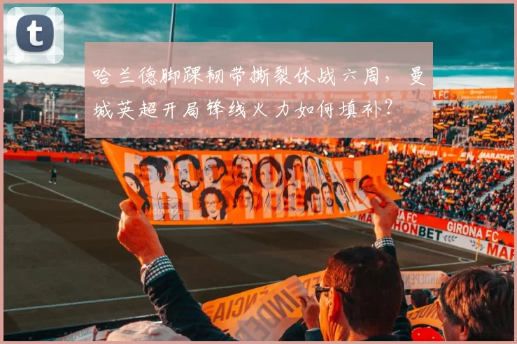 哈兰德脚踝韧带撕裂休战六周,曼城英超开局锋线火力如何填补?