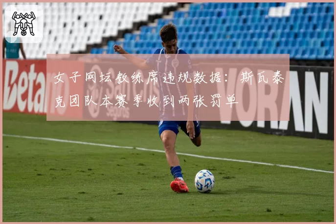 女子网坛教练席违规数据:斯瓦泰克团队本赛季收到两张罚单